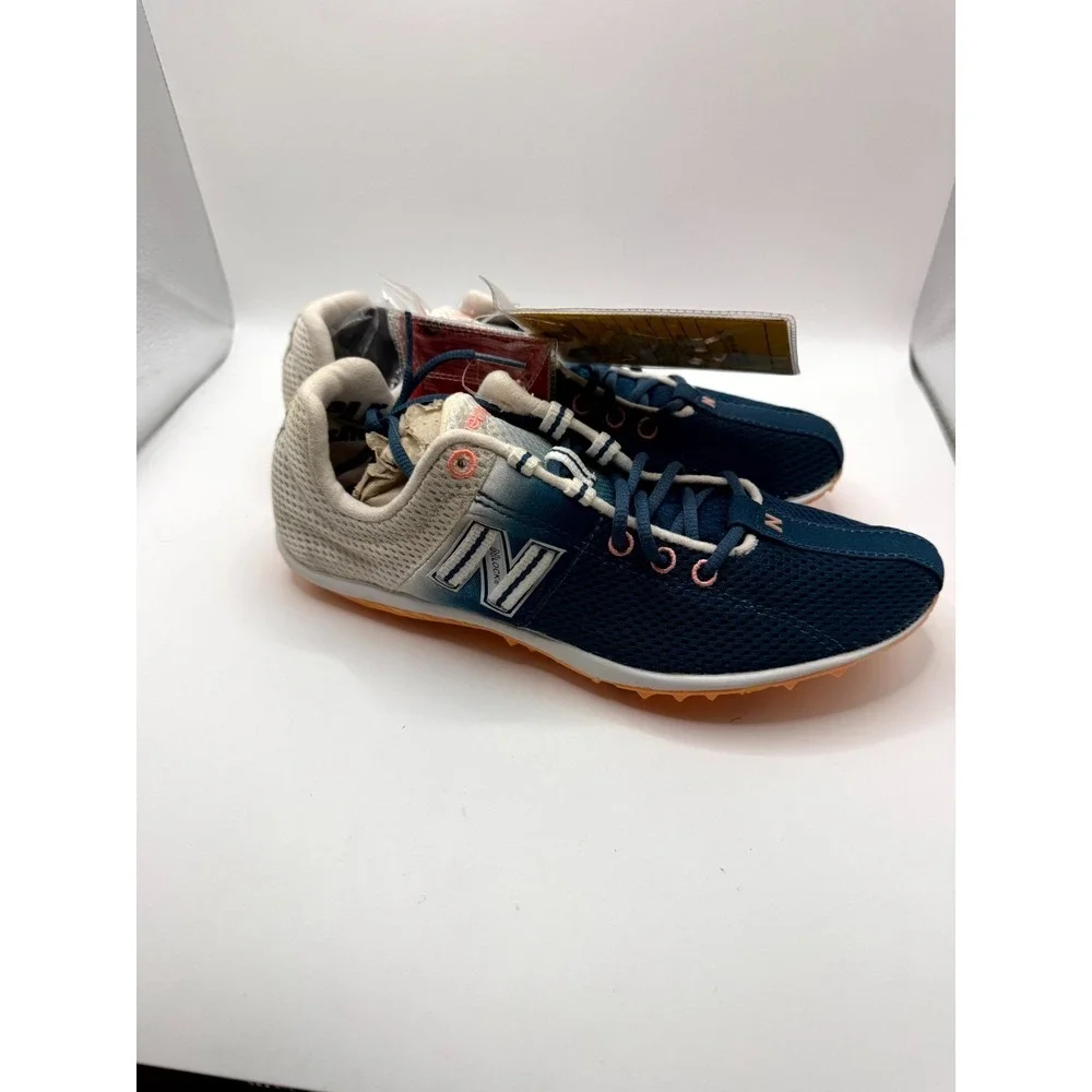 New Balance 1006 Long Distance LD1006Y1 Women 7 Sneaker Navy Spike Running Shoes
